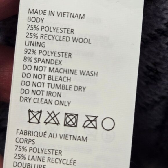 Prana Women's Size M Crestland Pullover Turtleneck Sweater Purple Poly Wool Blen - Picture 8 of 9